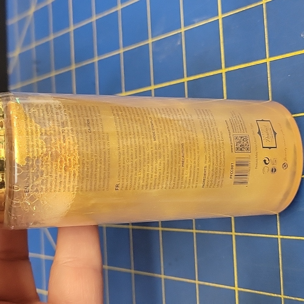 Prédiré Paris 24K Gold Lava Foam Facial Cleanser 150ml New Sealed Bottle - Picture 2 of 2